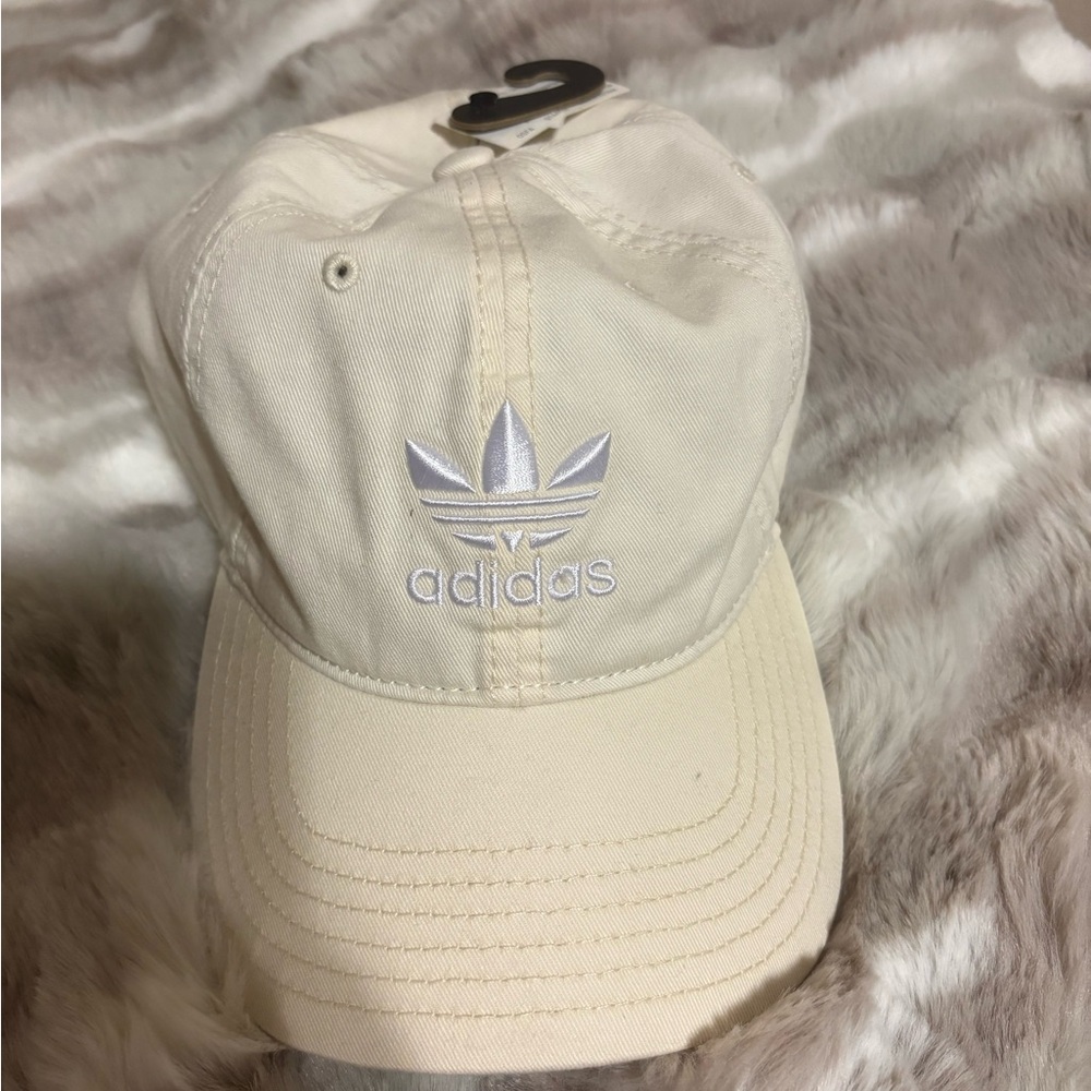 Adidas Off-White Adjustable Cap